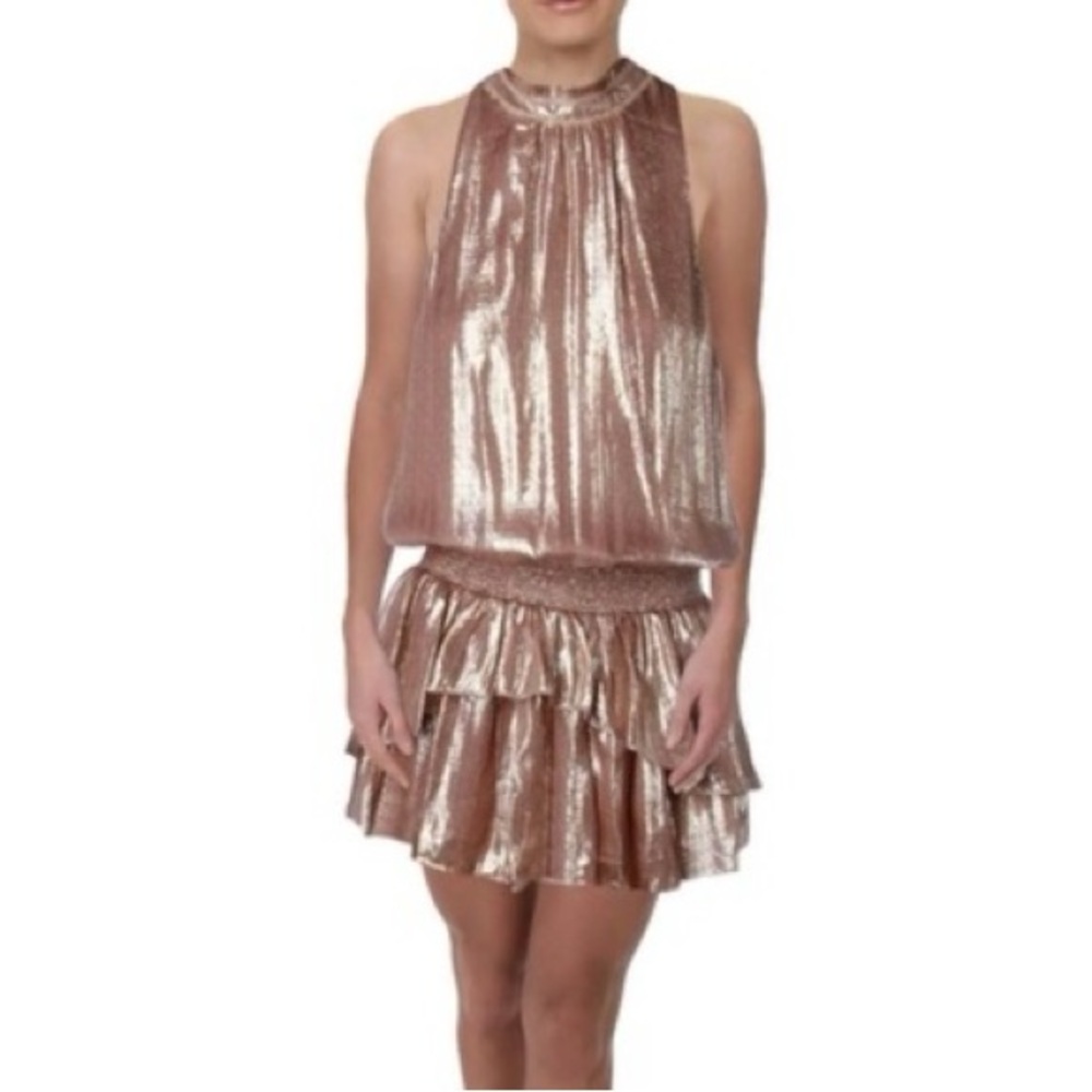 Metallic Sleeveless Dress